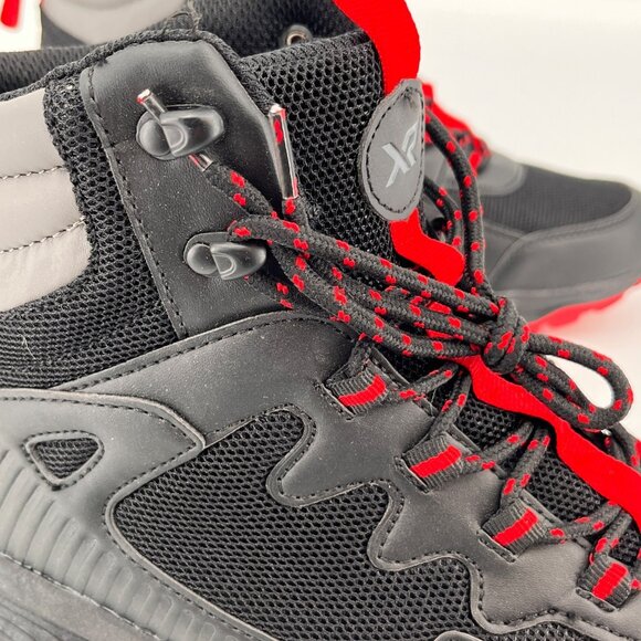Xray Bunder Sneaker Boots Size 10 Black Red Mesh High Top Textile Hiking Shoes main image 13